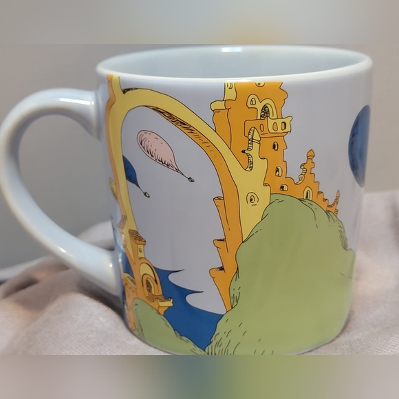 Dr. Seuss "Oh, the Places You'll Go!"  Coffee/Tea Cup Blue - Picture 3 of 11